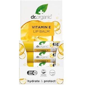 Dr Organic Lippenbalsem, 1 stuk, 5 ml