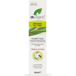 Dr Organic Tea Tree Purifying Toothpaste