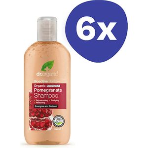 Dr Organic Granaatappel Shampoo (6x 265ml)