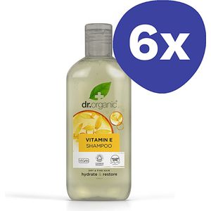 Dr Organic Vitamine E Shampoo BUNDEL (6x 265ml)