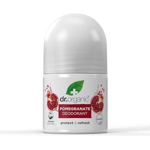 Dr Organic - Pomegranate - Deodorant - Aluminiumvrij - 50ml