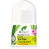 6x Dr. Organic Tea Tree Deodorant 50 ml