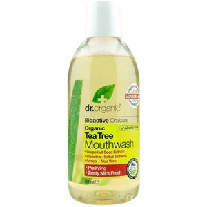 Dr. Organic Tea Tree Mondspoelwater 500 ml