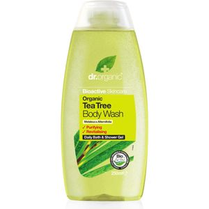 Dr Organic - Douchegel - Theeboom - Natuurlijk - 250 ml - Biologisch Gecertificeerd