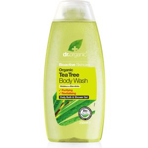 6x Dr. Organic Tea Tree Body Wash 250 ml