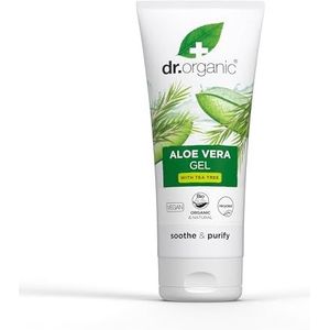 Dr.organic Organic Aloe Vera Gel With Organic Tea Tree Oil And Arnica 200ml