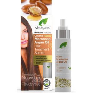 6x Dr. Organic Marrokaanse Arganolie Haarbehandelingsserum 100 ml