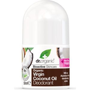 Dr.Organic - Virgin Kokosolie - Deodorant - Vloeibare Crme - 50ml