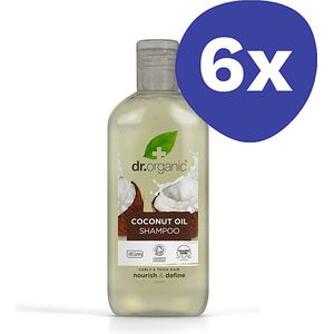 Dr Organic Kokosolie Shampoo (6x 265ml)