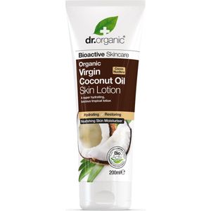 Dr Organic - Kokosolie Lotion - 200 ml - Vegan - Hydraterend