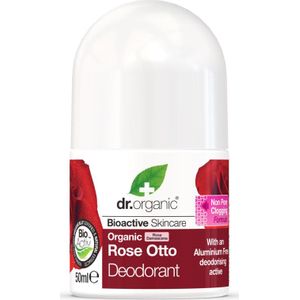 6x Dr. Organic Rozen Deodorant 50 ml
