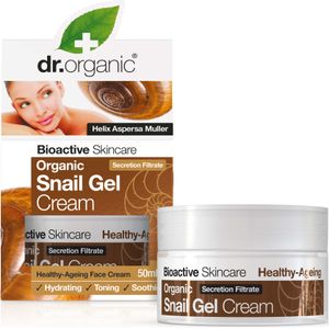 Dr. Organic Anti-aging crème met biologische slakkengel, 50 ml