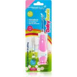 Brush Baby BabySonic Elektrische Tandenborstel voor Kinderen 0 – 36 maanden Pink 1 st