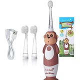 Brush Baby WildOnes WildOne Elektrische Tandenborstel + 2 Vervangende Koppen voor Kinderen Monkey 1 st