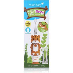 Brush-Baby - Tandenborstel Electrisch - Wildones Tiger - 0-10 Jaar