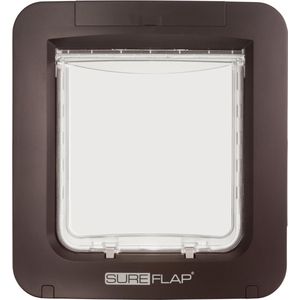 SureFlap Microchip Huisdierluik L - Bruin - 18 x 17 cm