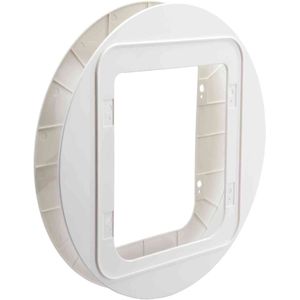 SureFlap Kattenluik Montageadapter L - Wit - 18 x 17 cm