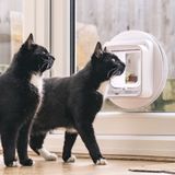 Sureflap Microchip Katzenklappe Connect Weiss