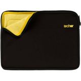 Tech air TANZ0306V3 15,6 inch sleeve case zwart/grijs notebooktas - laptoptassen (39,6 cm (15,6 inch), sleeve case, zwart, grijs, neopreen, monoton, krasbestendig
