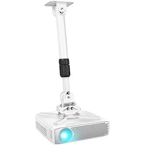 Duronic PB06XL Beamer Beugel | Projector Houder voor Plafond Muur Bevestiging | 13,6 kg Draagcapaciteit | Stevige Ophang Beugel | Voor Presentaties Kantoor Vergaderzaal Thuisbioscoop Games