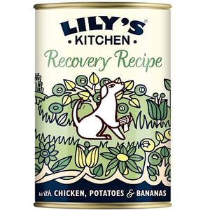 Lily's Kitchen Natvoer voor Volwassen Honden 6 x Tins 400g - Recept voor Herstel