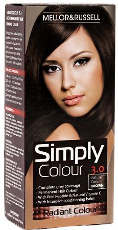 Mellor & Russell - Simply Colour - Haarkleuring - Natuurlijk Donker Bruin