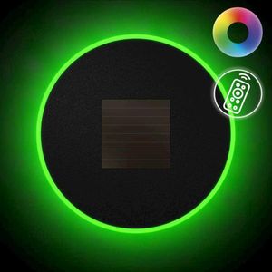 Solar wandlamp | Eclipse 30 | Multicolor | 60 lumen | Antraciet