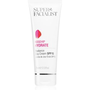 Super Facialist - Rosehip Hydrate - Hydraterende Dagcrème - SPF 15 - 75 ml