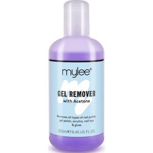 Mylee Gel Nagellakremover 250ml, Professionele UV/LED Gellakremover voor Manicure en Pedicure