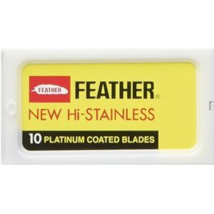 Feather Feather platte messen voor veiligheidsscheermes, 30 stuks