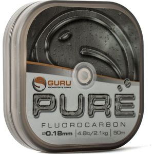 Guru Pure Fluorocarbon 50m Maat : 0.18mm