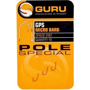 Guru GPS Micro Barbed  Spade End Pole Special (10pcs) Maat : 14