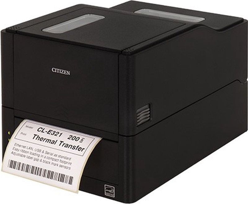 Citizen - CL-E321 - Labelprinter - Zwart - Thermische Overdracht - 8 Dots/mm