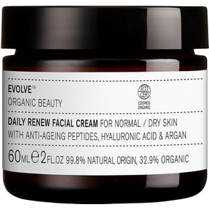 Evolve Organic Beauty - Daily Renew - Gezichtscrème - Natuurlijke Ingrediënten