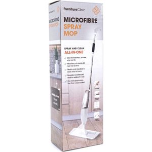 Microvezel sproei mop 2 in 1 set - Furniture Clinic - Vloerreinigings sproei mop voor het veilig reinigen van alle soorten harde vloeren - Microfiber Spray Mop - Floor Cleaning Spray Mop to Safely Clean All Types of Hard Flooring