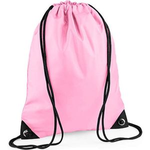 Premium Gymsac Sporttas BagBase - 11 Liter Classic Pink