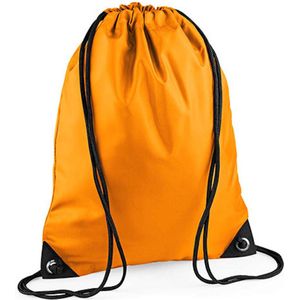Premium Gymsac Sporttas BagBase - 11 Liter Orange