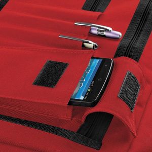 BagBase - Verstelbare schoudertas (11 liter), Klassiek rood, Medium