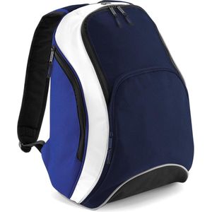 Bagbase Teamwear Rugzak French Navy/Bright Royal/White 21 Liter