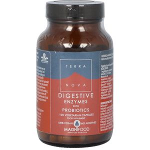 Terranova Digestive enzymes with probiotics 100 capsules