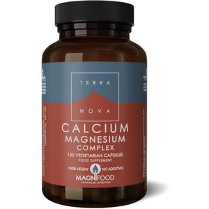 Terranova Calcium magnesium 2:1 complex  100 Vegetarische capsules