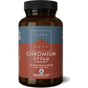 Terranova Chromium 200 mcg complex  100 Vegetarische capsules