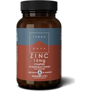 Terranova Zinc 15 mg complex 50vc