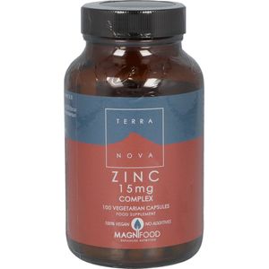 Terranova Zinc 15 mg complex 100 capsules