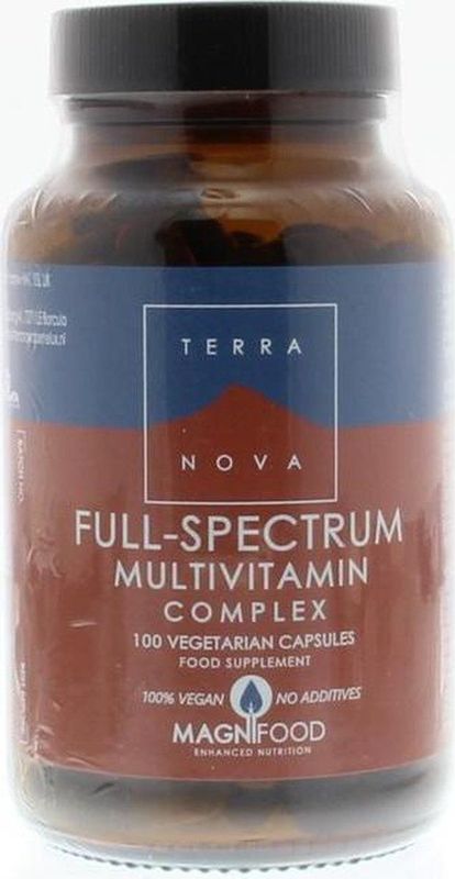 Terranova Full-spectrum multivitaminen complex 100 capsules