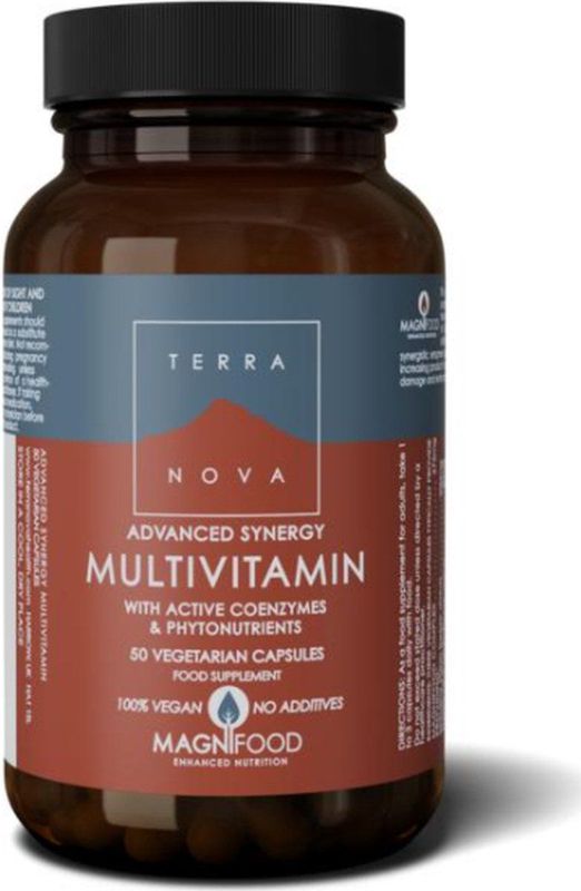 Terranova - Advanced Synergy - Multivitamine Complex - Actieve Co-enzymen - Fytonutriënten