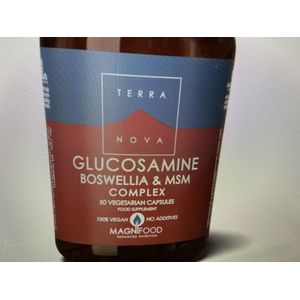 Terranova Glucosamine boswellia & msm complex 50 capsules