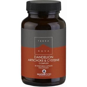Voedingssupplement - Dandelion, Artichoke & Cysteine Complex - Plantaardig - Veganistisch
