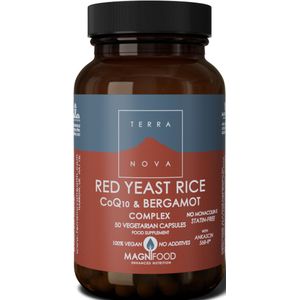 Terranova Red yeast rice CoQ10 bergamot complex (50 capsules)