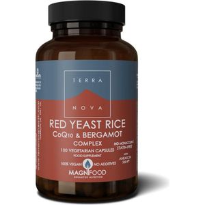 Terranova Red yeast rice CoQ10 bergamot complex  100 Vegetarische capsules